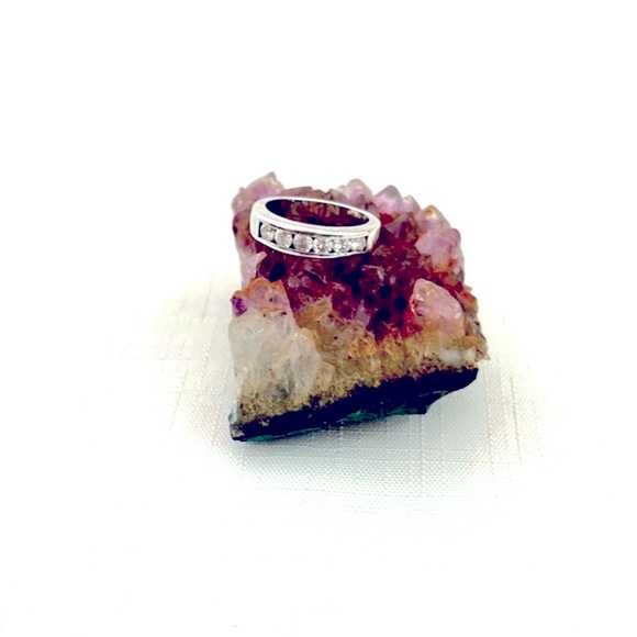 Sterling Silver / 6~CZ / Ring - Picture 3 of 10